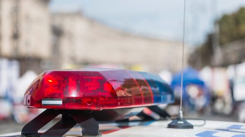 Giro far de voiture de police