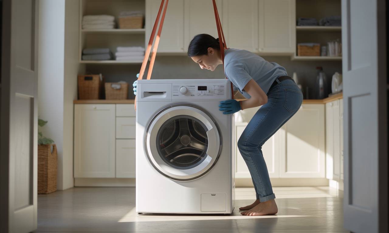 découvrez des conseils pratiques pour soulever une machine à laver en toute sécurité et éviter les blessures. apprenez les techniques adéquates et les précautions à prendre pour effectuer cette tâche seul, sans risquer de vous blesser.