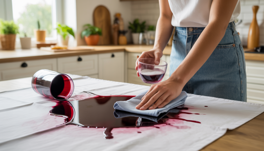 découvrez des astuces naturelles et efficaces pour éliminer une tâche de vin rouge sans utiliser de produits chimiques. conseils simples et écologiques pour retrouver un textile impeccable !