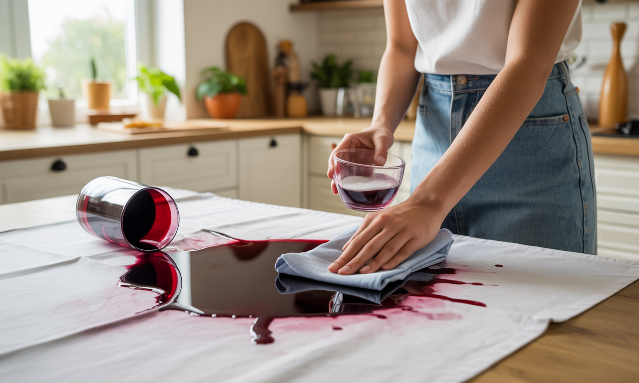 découvrez des astuces naturelles et efficaces pour éliminer une tâche de vin rouge sans utiliser de produits chimiques. conseils simples et écologiques pour retrouver un textile impeccable !