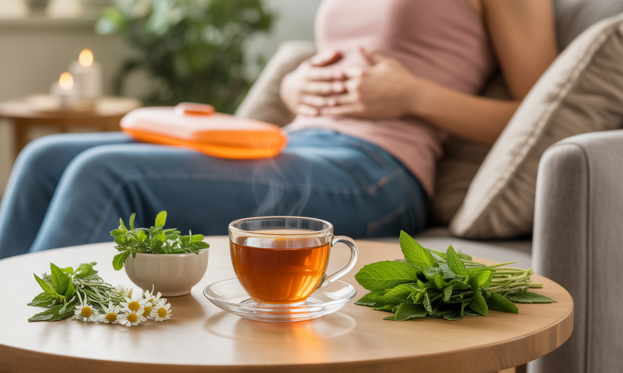 soulagez les maux de ventre sans médicaments : tisanes, chaleur, automassage et alimentation adaptée. astuces naturelles, rapides et sûres.