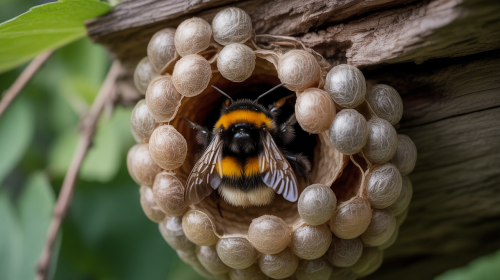 découvrez comment identifier un nid de bourdon, comprendre les risques potentiels et adopter des solutions respectueuses de l'environnement pour cohabiter en toute sécurité avec ces pollinisateurs précieux.