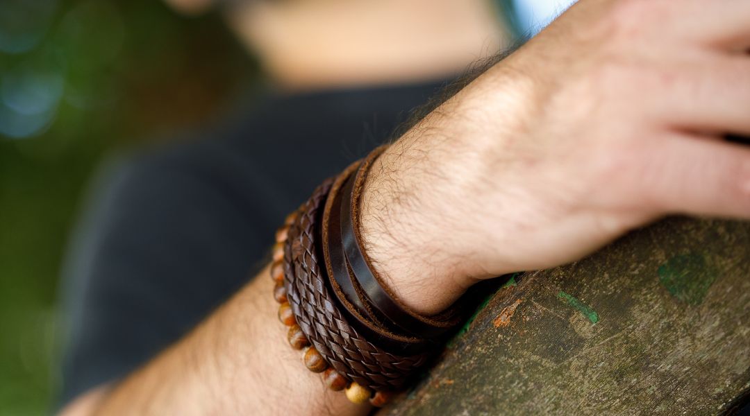 Bracelet à perle pour homme