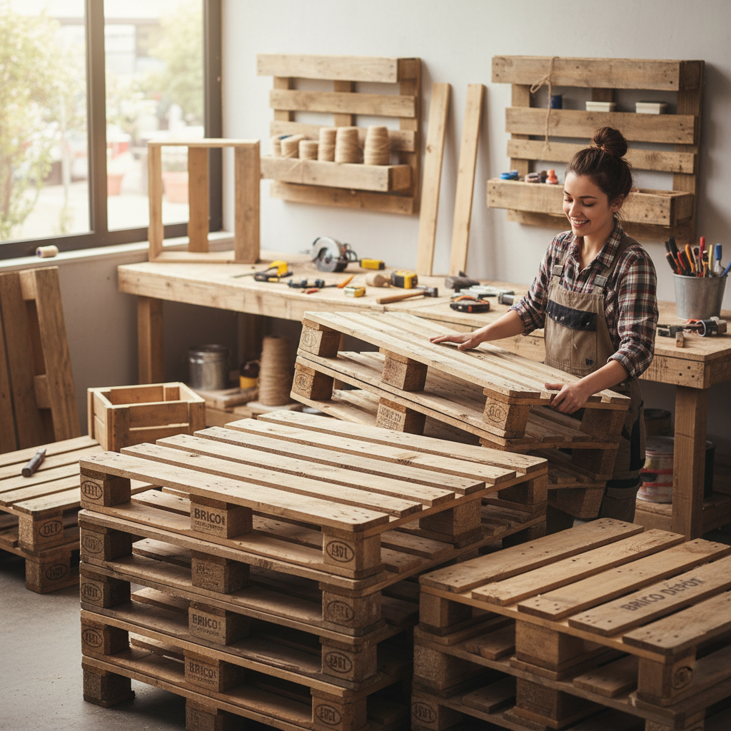 découvrez comment récupérer gratuitement des palettes chez brico dépôt grâce à notre guide complet. astuces, démarches et conseils pour les bricoleurs économes souhaitant recycler des palettes facilement !