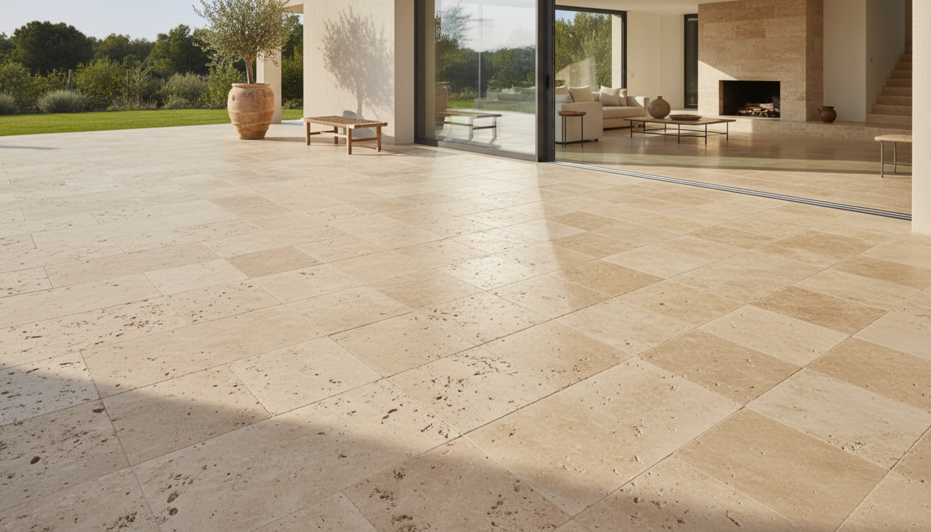 découvrez le travertin, la pierre naturelle idéale pour sublimer vos sols et terrasses, alliant élégance, durabilité et charme intemporel pour des espaces d’exception.